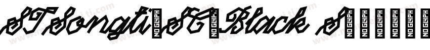 STSongti-SC-Black S字体转换